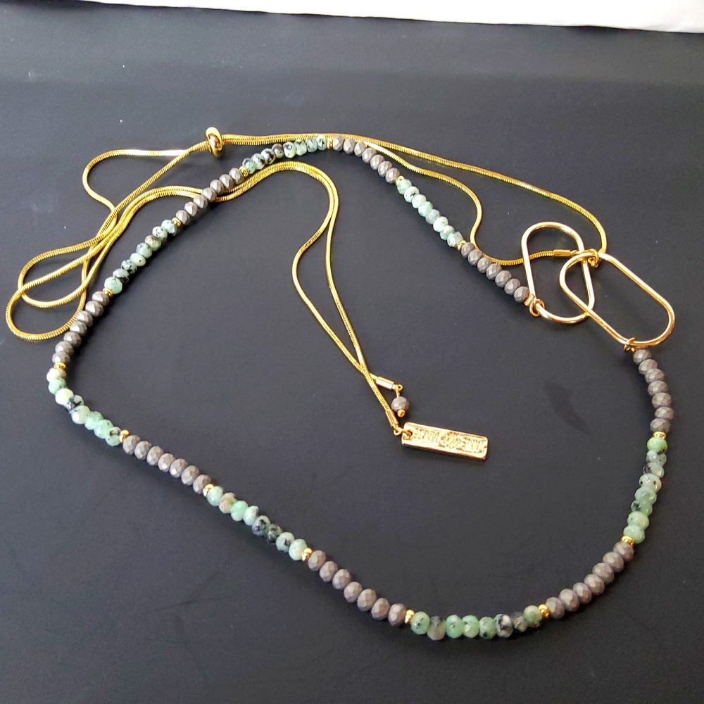 JANE MARIE NWOT goldtone necklace - Picture 4 of 8
